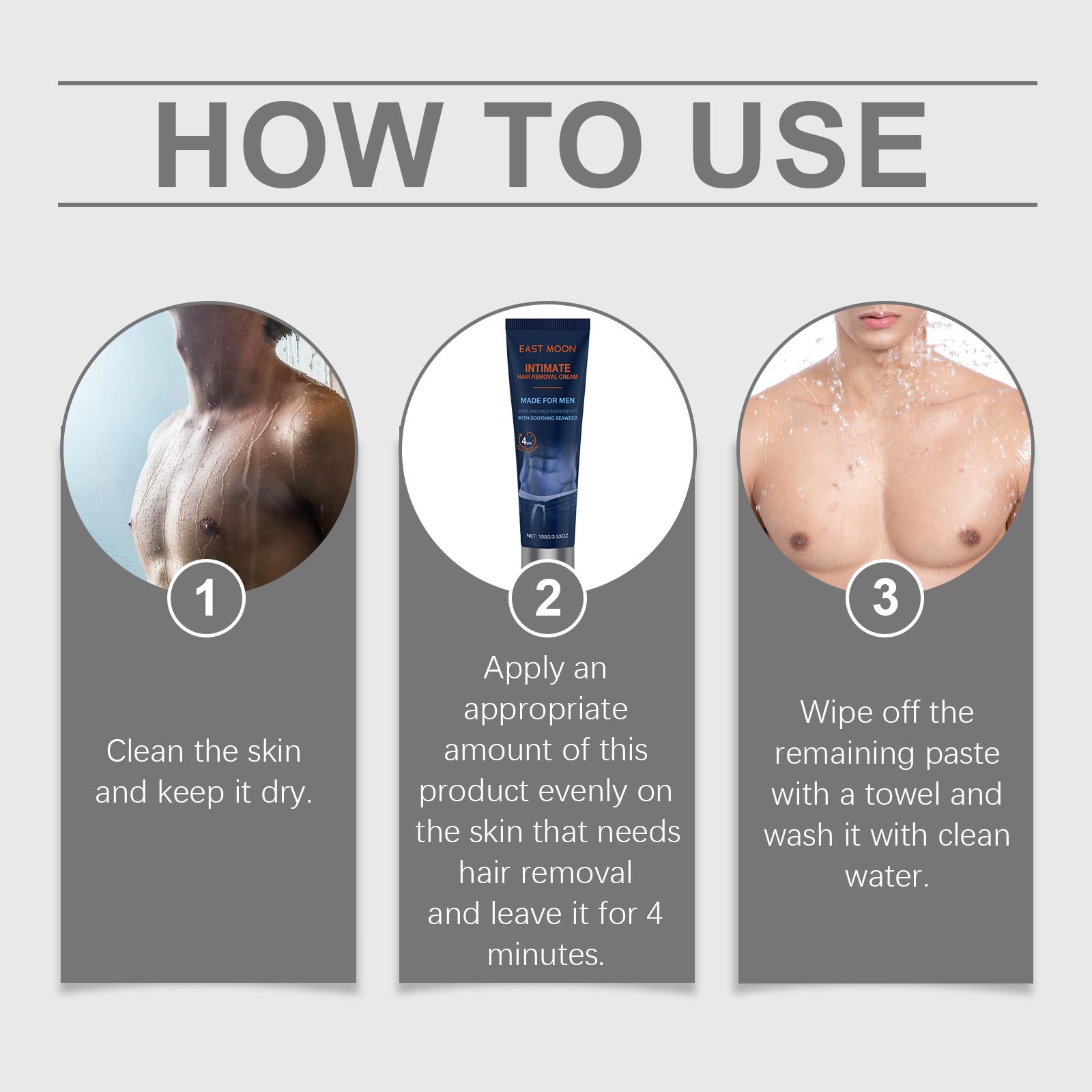 Hair Removal Cream For Body Gentle Smoothing Moisturizing For Soft Skin Daily Care