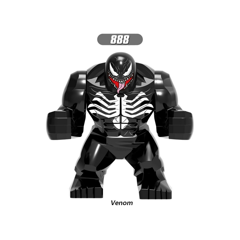 6PCS Avengers Venom Mini figure Building Blocks Kids Toys