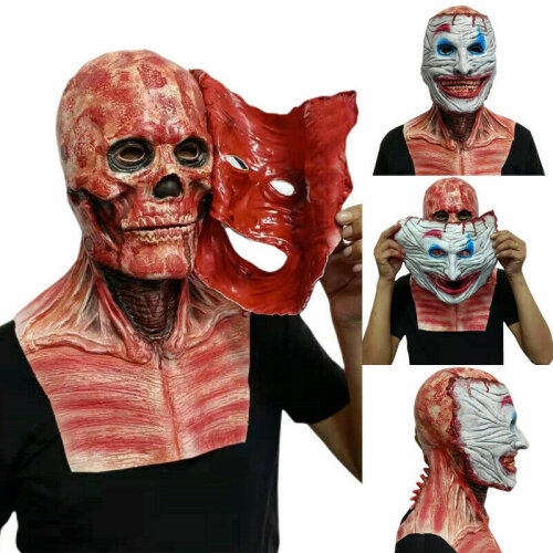 Halloween Tear-Off Joker Mask