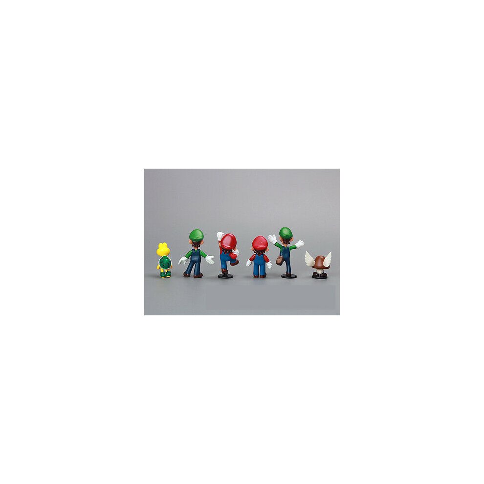 18 pcs Lot Super Mario Bros Action Figure Doll