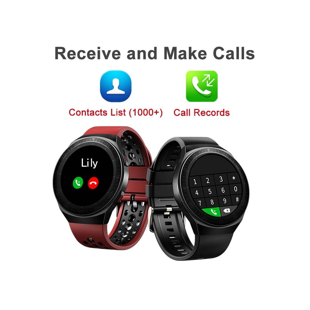 Smart Watch Men Women Mp3 Play Music 8G Memory Bluetooth Call   Watches(Green)