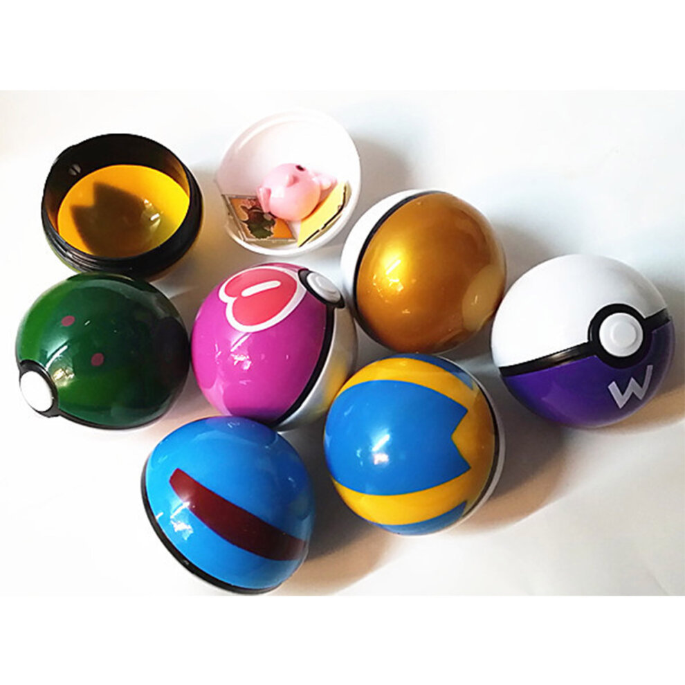 12pcs Pokemon Ball Pokeball Set Kids Toys Figures Pikachu Child Gifts