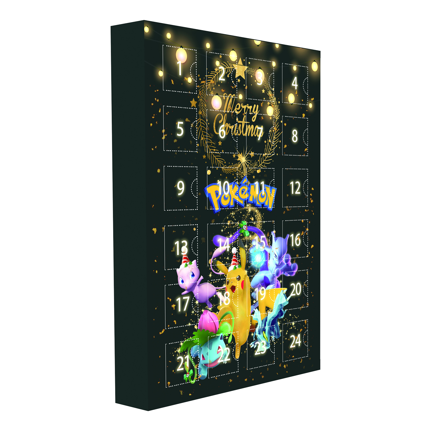 Pokemon Christmas Advent Calendar Box 24 PCS Action Figure Toys Anime Figure Children Toys 24 Days Xmas Countdown Gifts for Kids Boys and Girls
