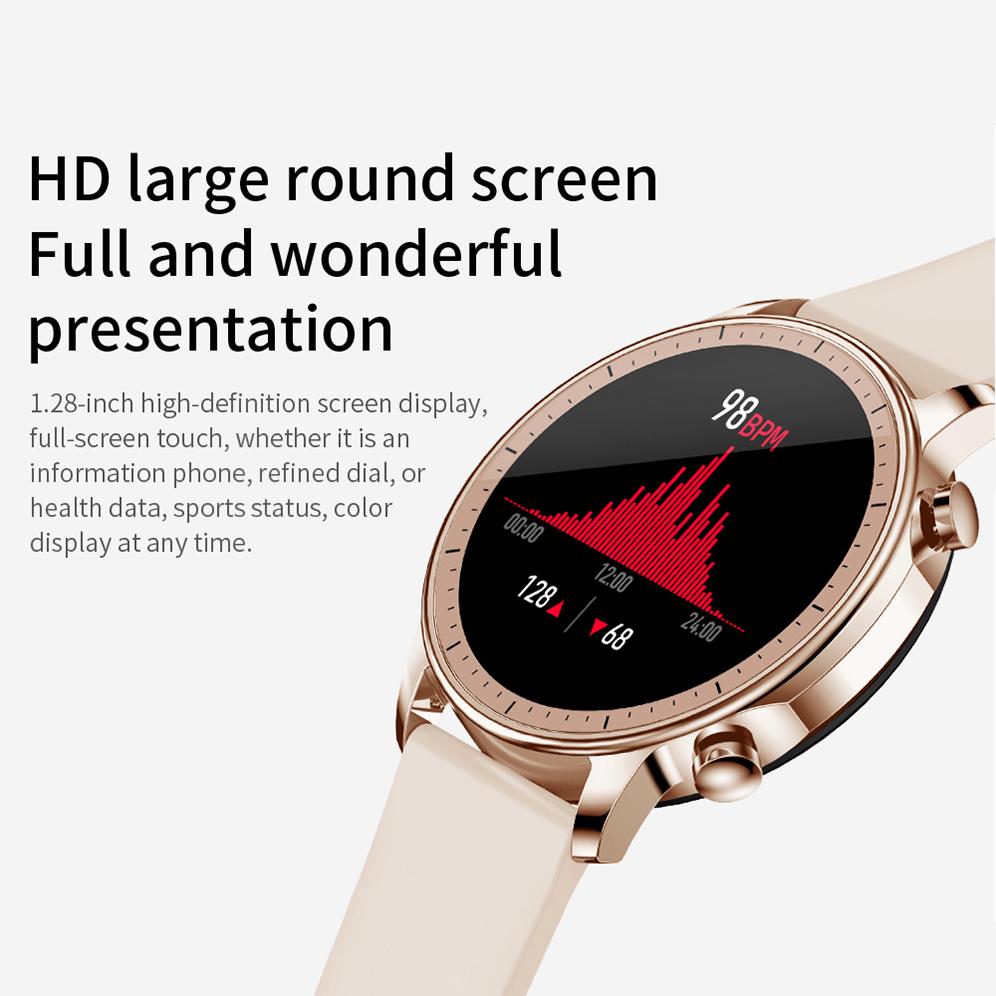 (Gold) 2023 Valentines Romantic Gift Wrist Watches for Couple Men Women Sport Smart Watch