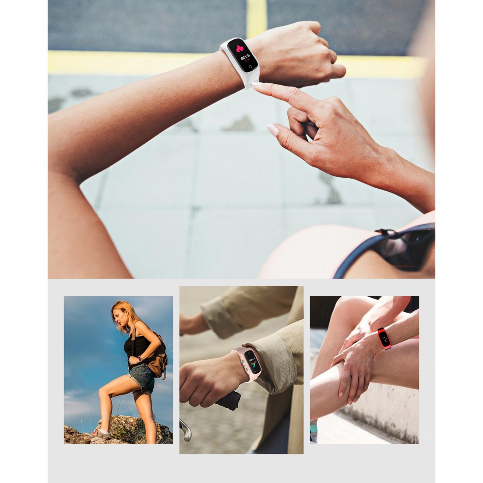 (White) 2 in 1 Smart Watch TWS Wireless Bluetooth Earphones Headphones Headset