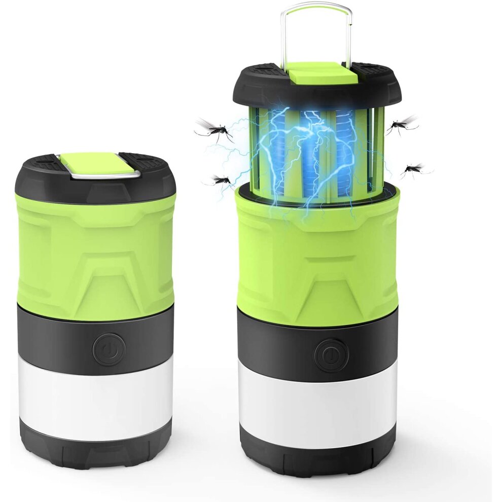 LED Camping Lantern Insect Killer Camping Lamp With 2000 mAh Rechargeable Bttery