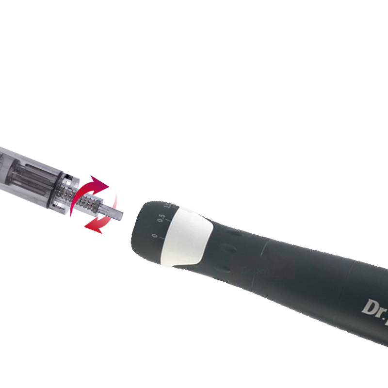 Dr.pen A7 Derma Pen Professional Microneedling Auto Pen Electric Microneedle Pen Beauty Machine Skin Repair Needling Tool Kit for Anti-aging Acne Scars Wrinkles Speed with 12pcs 12-Pin Cartridges