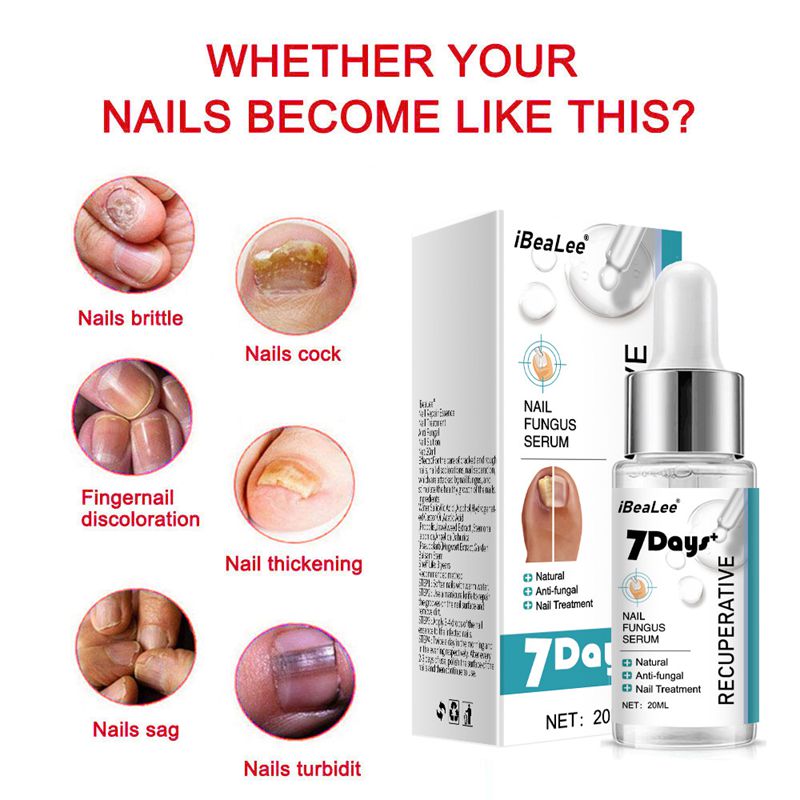 iBeaLee 7 Days Nail Fungus Serum Nail Repair Liquid
