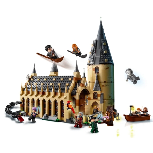 Harry Potter Hogwarts Great Hall Castle Toy Building Set for Kids Fit Lego