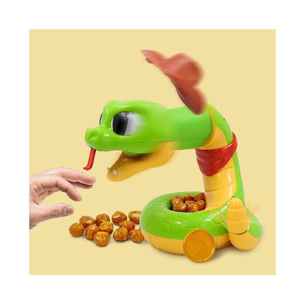 Rattlesnake Trick Electric Game Bite Snake Family Party Bar Toys Christmas Gifts