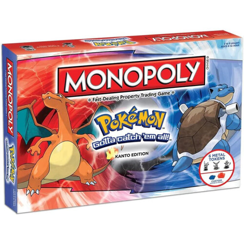 Monopoly Pokémon Board Game Card Game Family Gathering Puzzle Game Kids Toys Gift