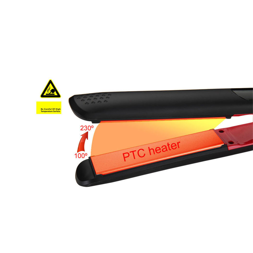 Hair Straightener and Hair Curler Curling Iron Curler Tool 2 IN 1 Professional Fast Heating