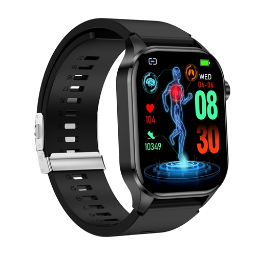 Smart Watch 2.04 Inch AMOLED Smart Watches Waterproof Smartwatch Fitness Tracker Heart Rate Blood Oxygen Sleeping Monitor for Android iOS Phones