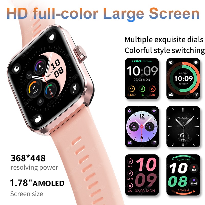 Smart Watch Bluetooth Call Sports Fitness Tracker GPS Smart Watches for Men Women