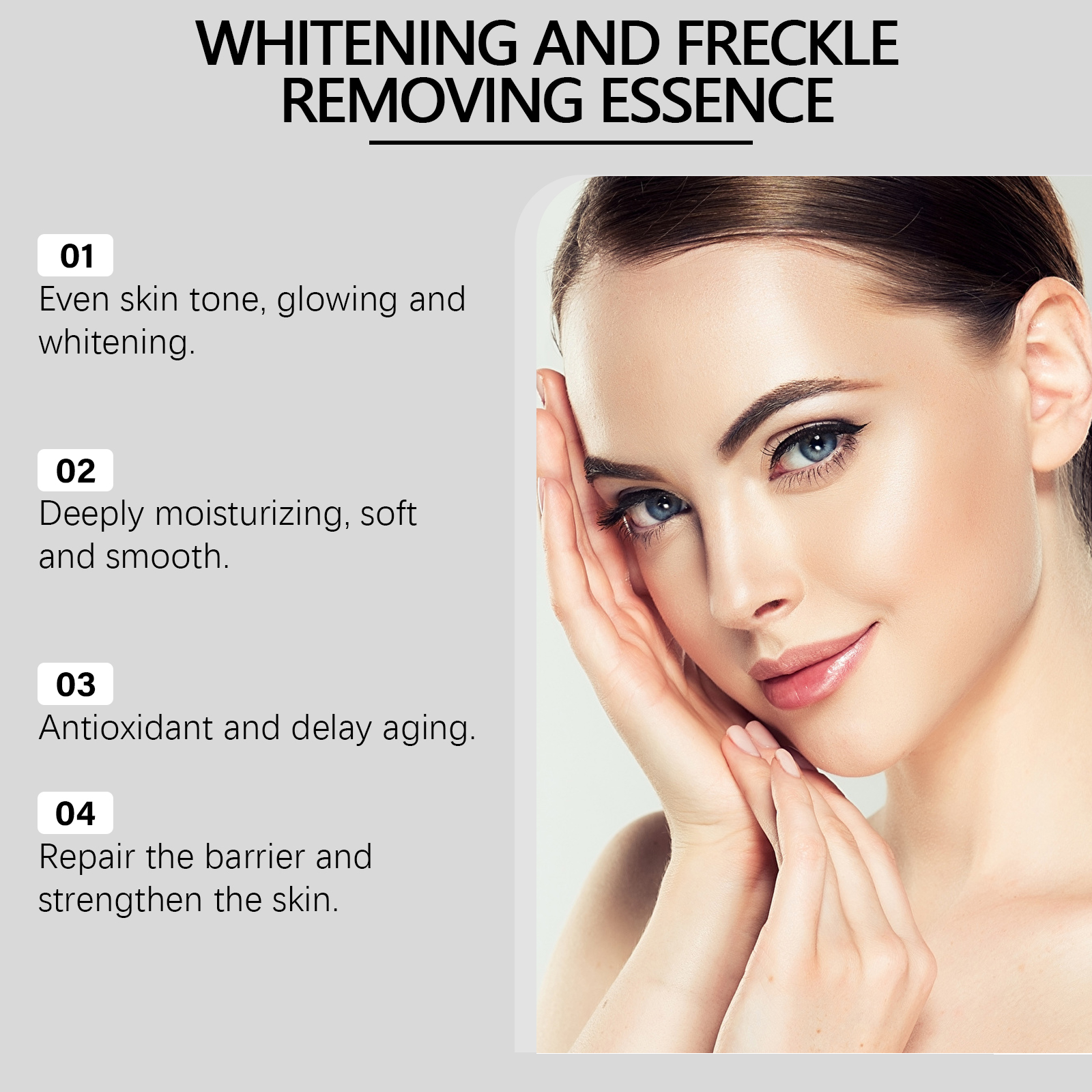 Hoygi Vitamin C Walnut Cream Moisturizing Gentle Skin Care Dark Spots Remover Melasma Lightening Face Rejuvenation Anti Freckle Brightening Cream 40ml