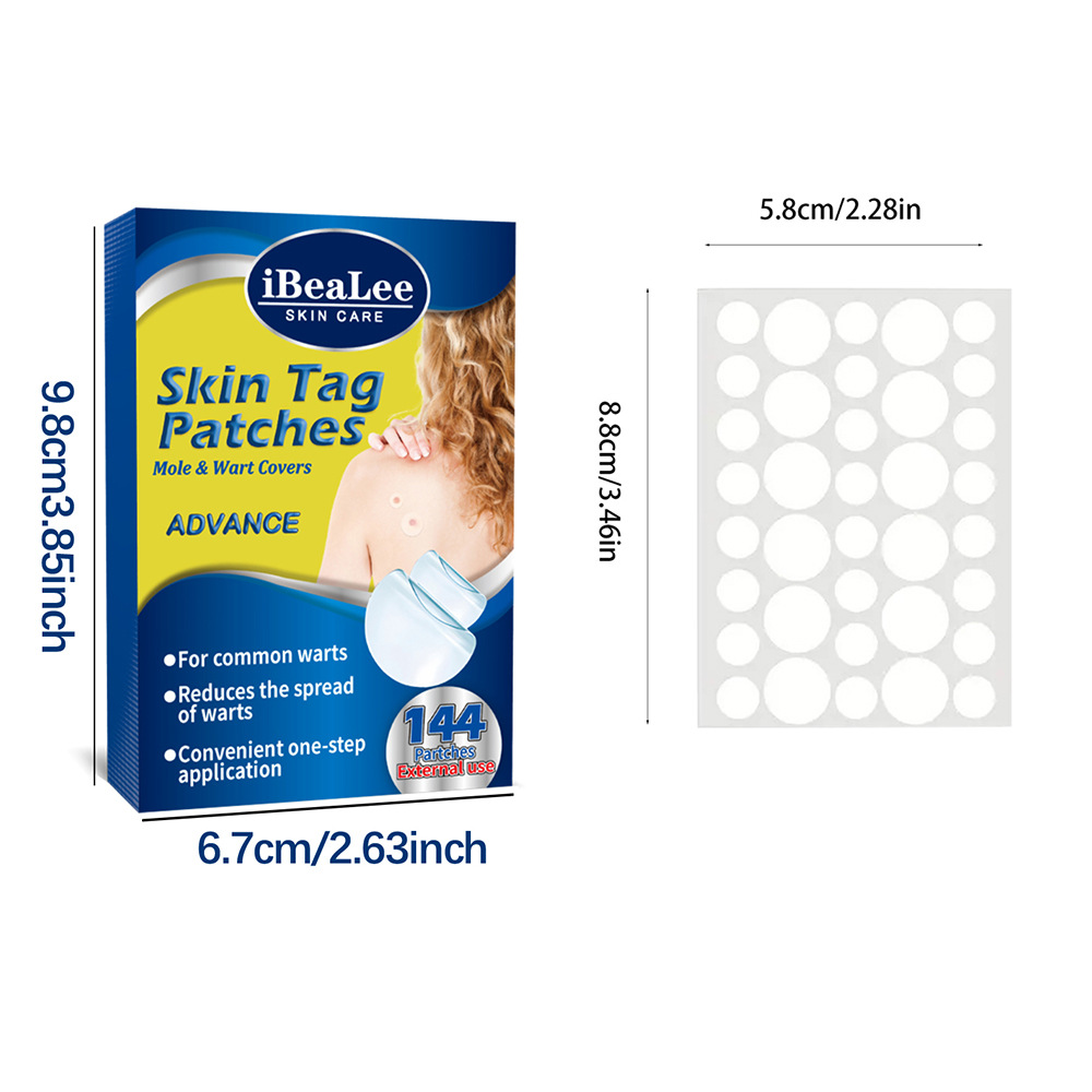 Skin Tag Patches Wart Patches for Mole and Wart Care Verruca and Filiform Removal Dots Stickers For Face And Skin