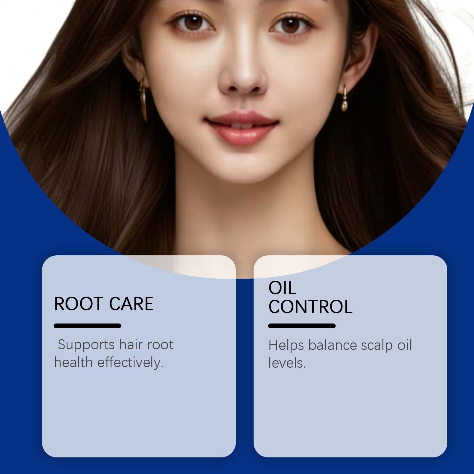 Rosemary Density Hair Essence Roll-on Ball For Nourishing Repair Damaged&Strengthen Hair Roots Scalp Massage Hair Scalp Serum ﻿