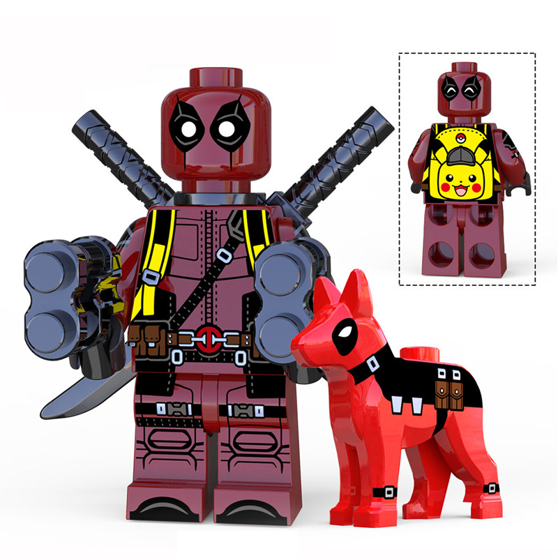 Super Hero Toys Building Blocks Anime Mini Figures Set Role Play Strategy Play and Display Collection Series Gifts For Kids 
