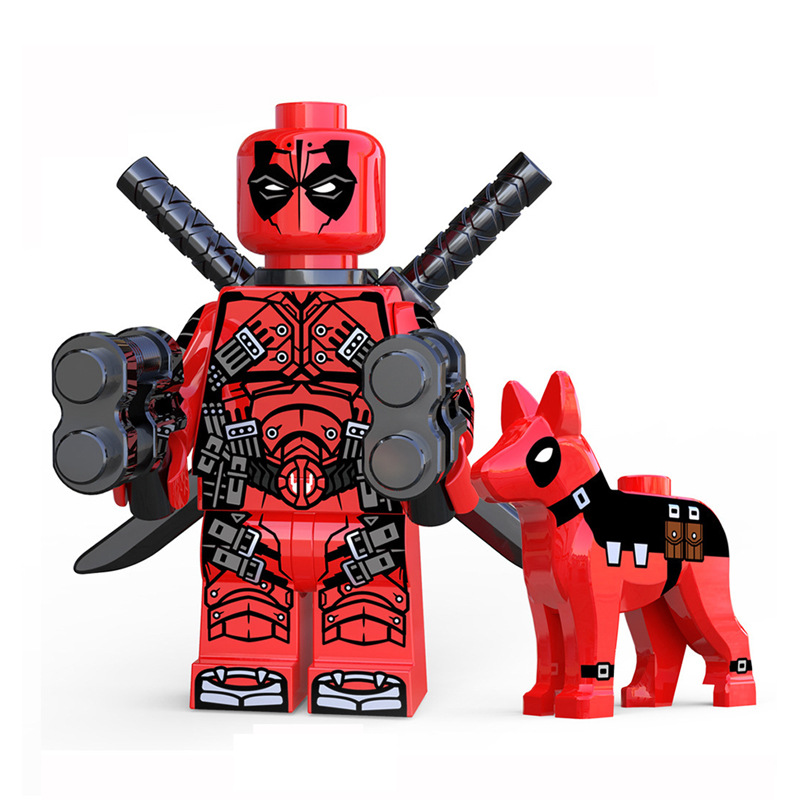 Super Hero Toys Building Blocks Anime Mini Figures Set Role Play Strategy Play and Display Collection Series Gifts For Kids 