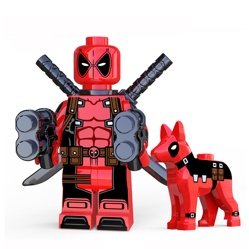 Super Hero Toys Building Blocks Anime Mini Figures Set Role Play Strategy Play and Display Collection Series Gifts For Kids 