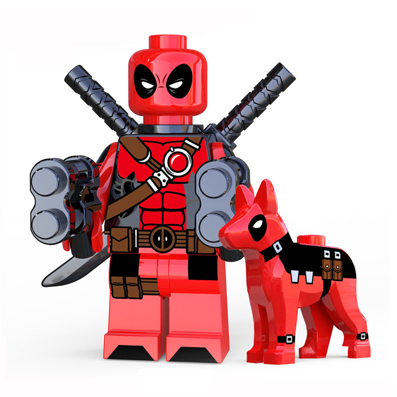 Super Hero Toys Building Blocks Anime Mini Figures Set Role Play Strategy Play and Display Collection Series Gifts For Kids 