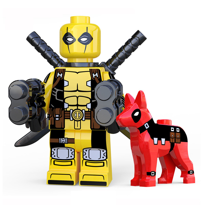 Super Hero Toys Building Blocks Anime Mini Figures Set Role Play Strategy Play and Display Collection Series Gifts For Kids 
