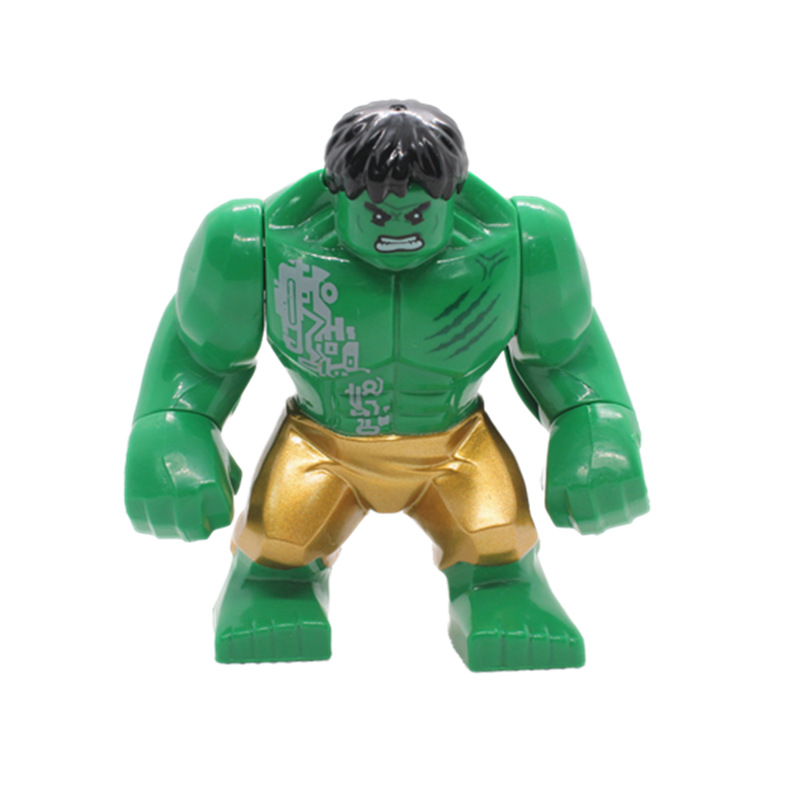 (Style B) Kids Toys Son of Hulk Red Tank Mud Face Serum Rhino Venom Super British Minifigure Birthday Gifts