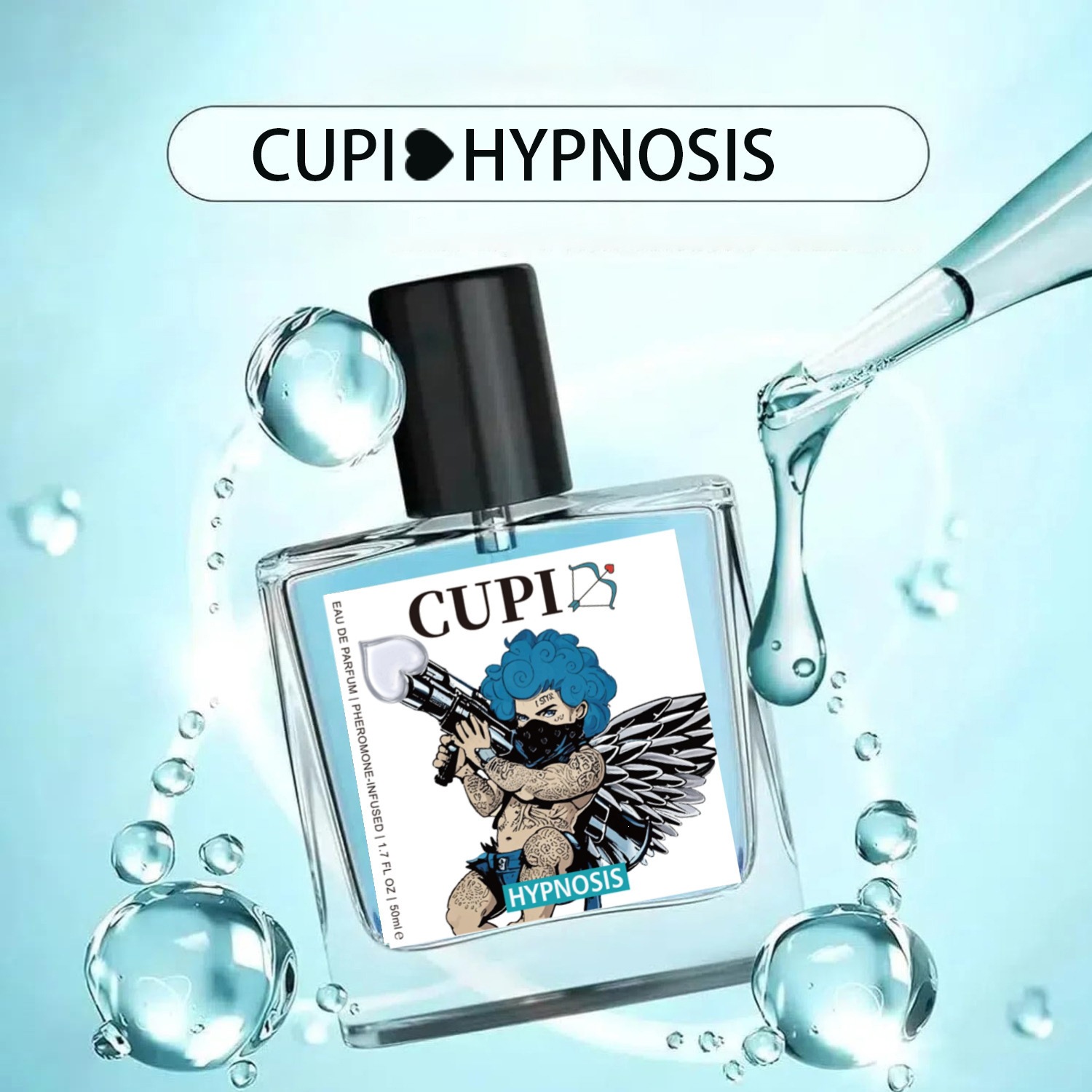 Cupid Perfume 50ml Elegant Comfortable Long Lasting Portable Fragrance for Daily Home Use Natural 50ml