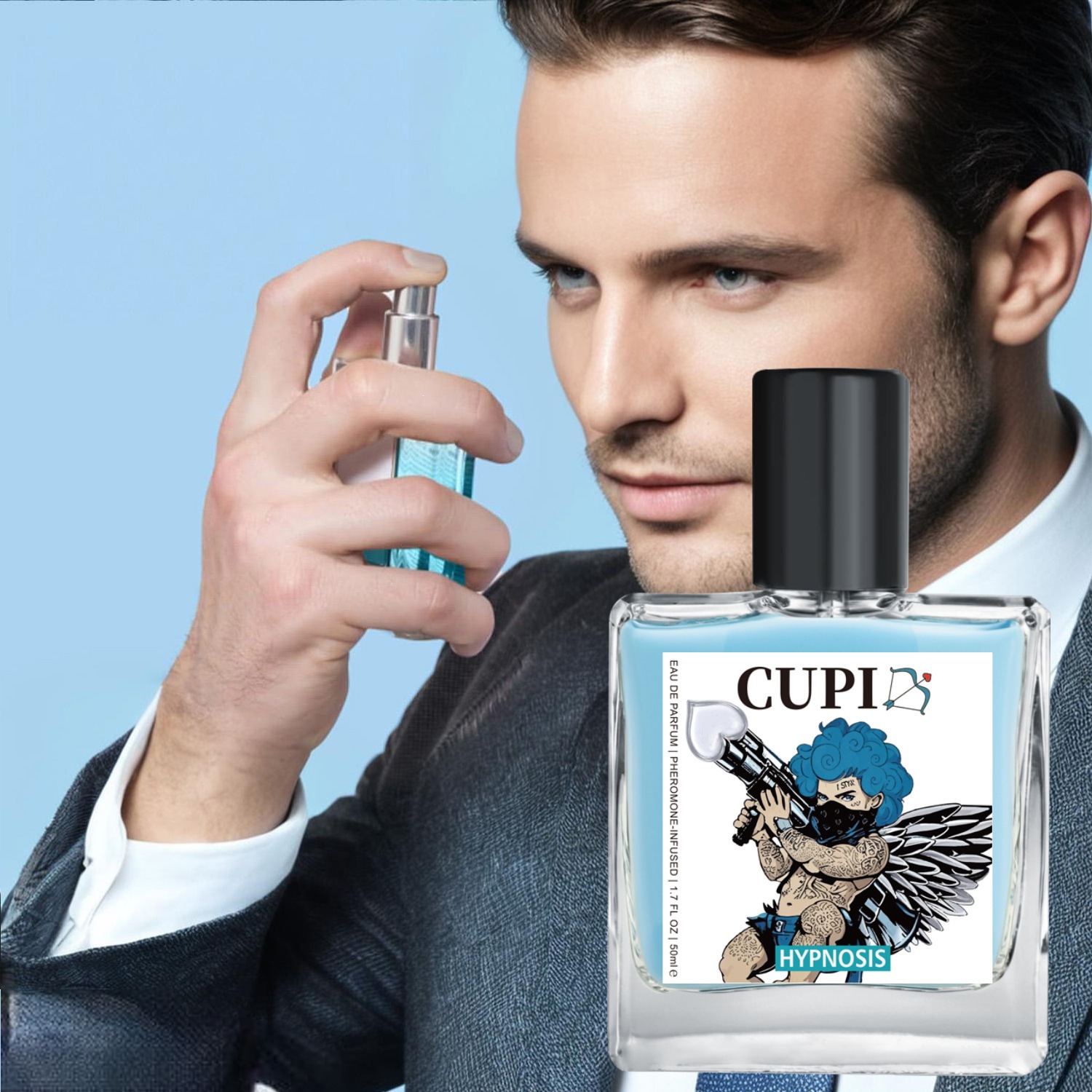 Cupid Perfume 50ml Elegant Comfortable Long Lasting Portable Fragrance for Daily Home Use Natural 50ml