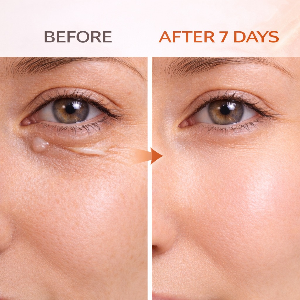 Bright Brew-tiful Eye Cream Revitalising Soothing Hydrating for Daily Eye Care Home Use Natural 15ml