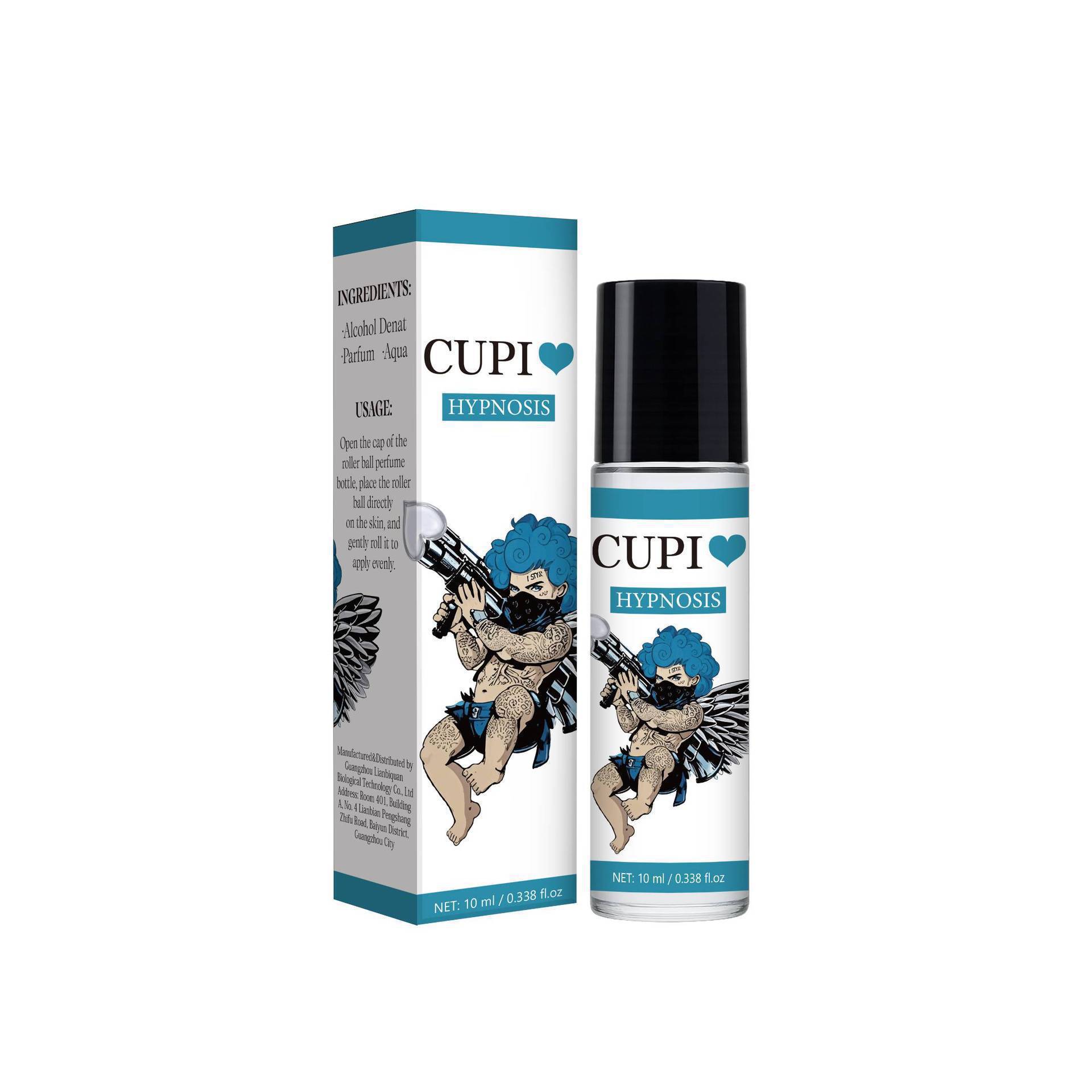 Cupi Hypnosis Blue Perfume 10ml Long Lasting Romantic Scent For Daily Wear Gift And Special Occasion
