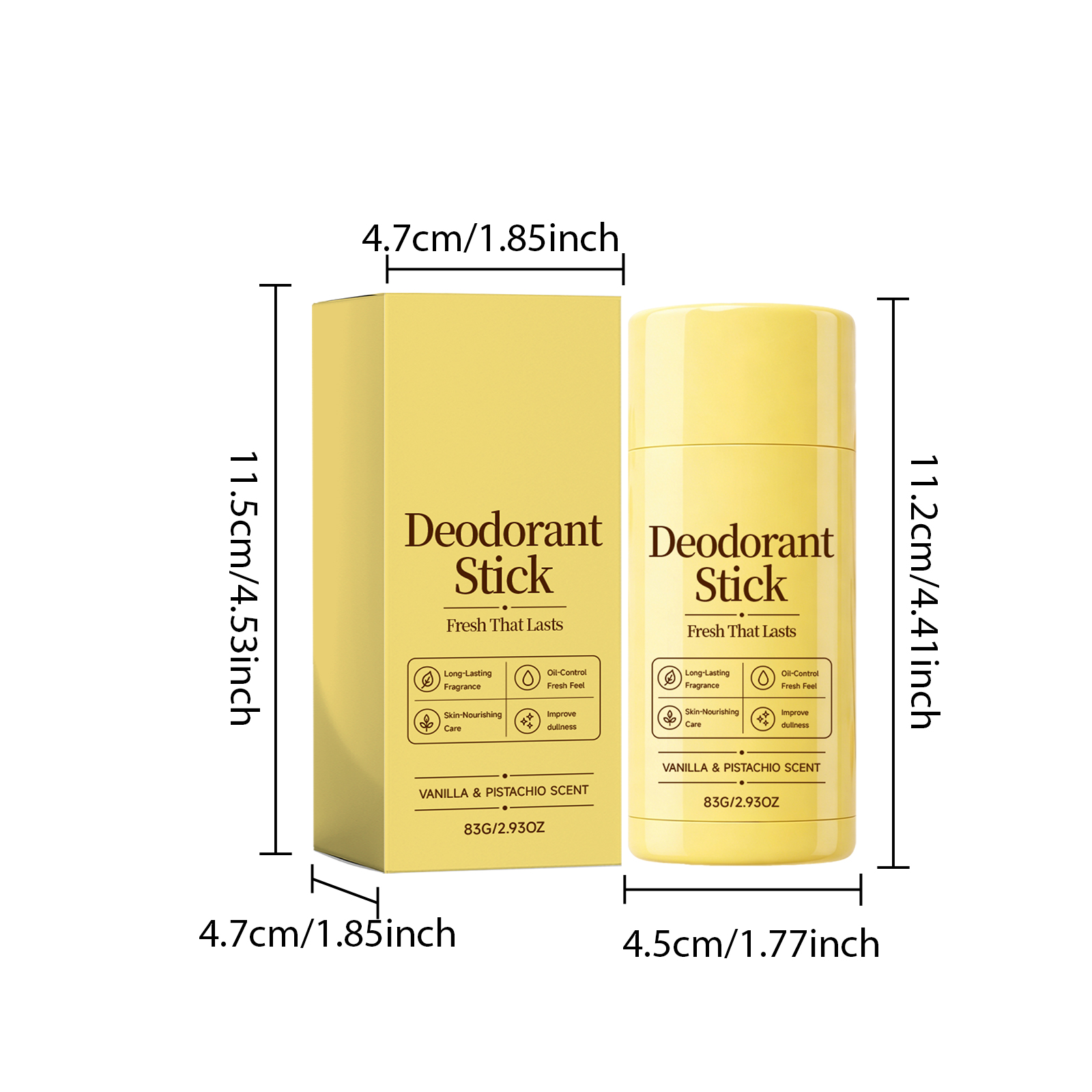 Antiperspirant Scent Stick Smooth Easy Apply Long Last Fresh Portable Store Dry Non Sticky Mild Body Care Product