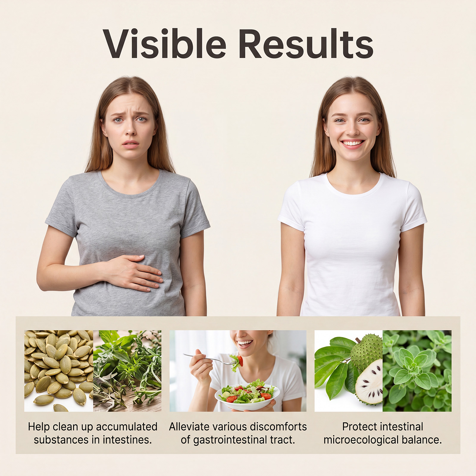 Intestine Balance Gentle Droplets Protect Gut Environment Stabilize Flora Convenient Oral For Irregular Diet Users