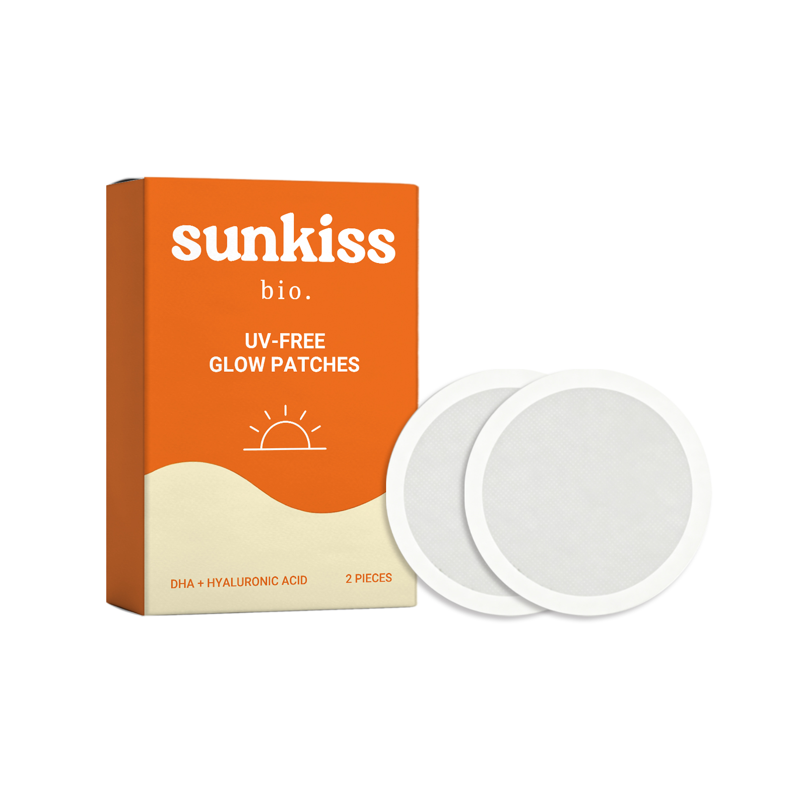 Hyaluronic Acid Sunless Tanning Patches Summer Daily Outdoor Beach Sun Free Bronze Skin Tone Glossy Finish Natural Shade Care