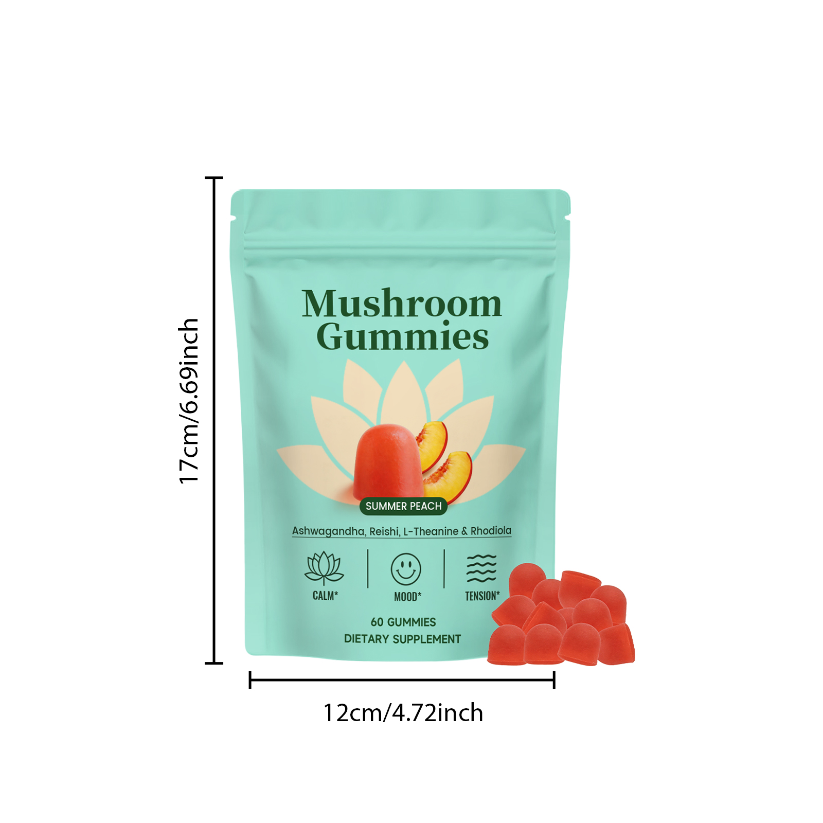 Shuyue Mood Gentle Candy Oral Intake Supplement For Daily Calm Emotional Adjustment Adult Mental Comfort Care Snack