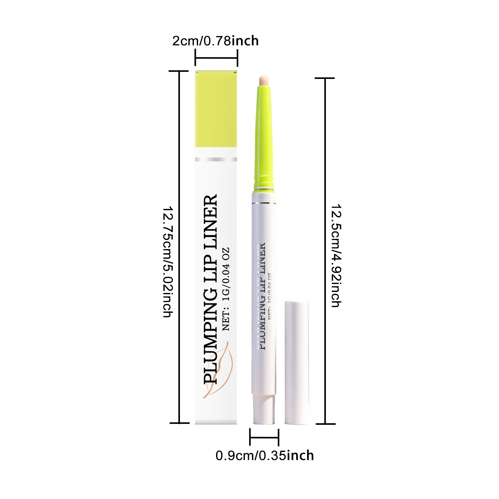 Matte Lip Liner Pen Natural Define Lip Lines Long Lasting Color Easy Makeup Daily Bright Lip Cosmetic