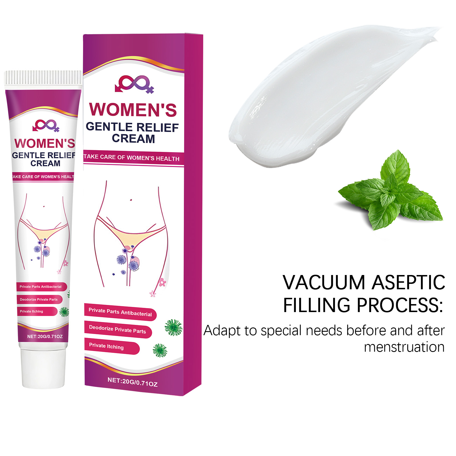 Gentle Ingredient Body Cream For Female Skin Daily Cleansing Massaging Care Lotion For Women Soft Nourishing Surface Treatment