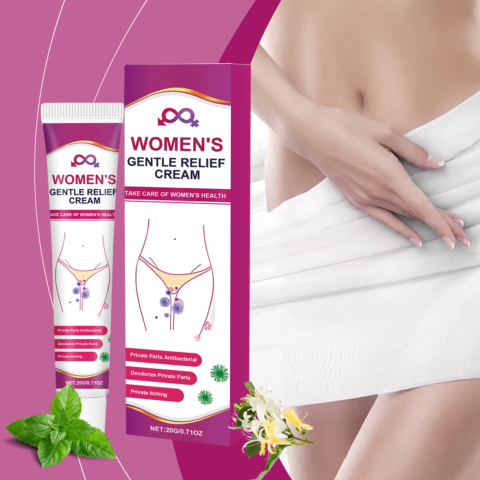 Gentle Ingredient Body Cream For Female Skin Daily Cleansing Massaging Care Lotion For Women Soft Nourishing Surface Treatment