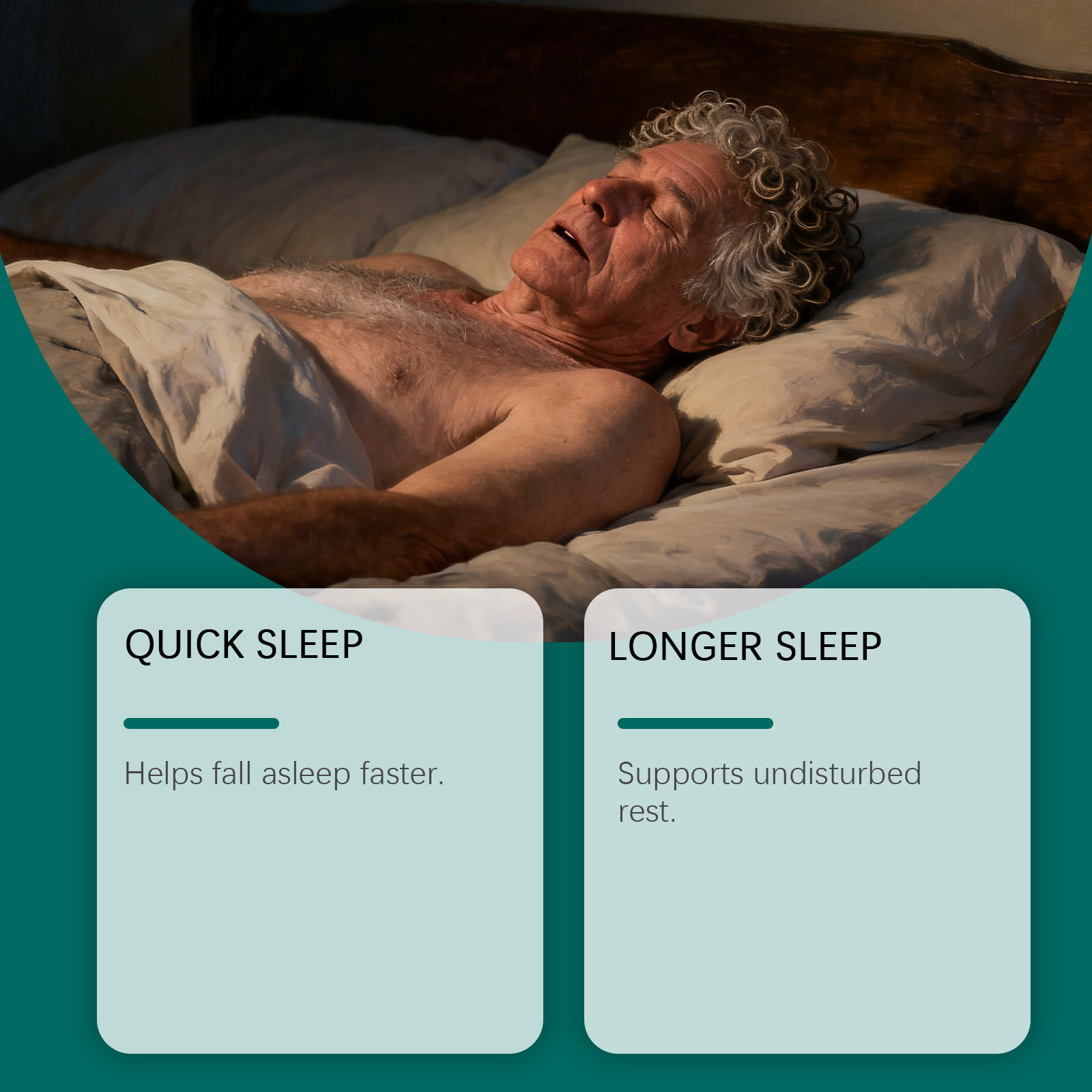 Sleep Gummy Daily Mild Nourish Soothe Night Rest Easy Eat Body Nutrition Supplement Comfort Support Gentle Care Healthy Internal Supply