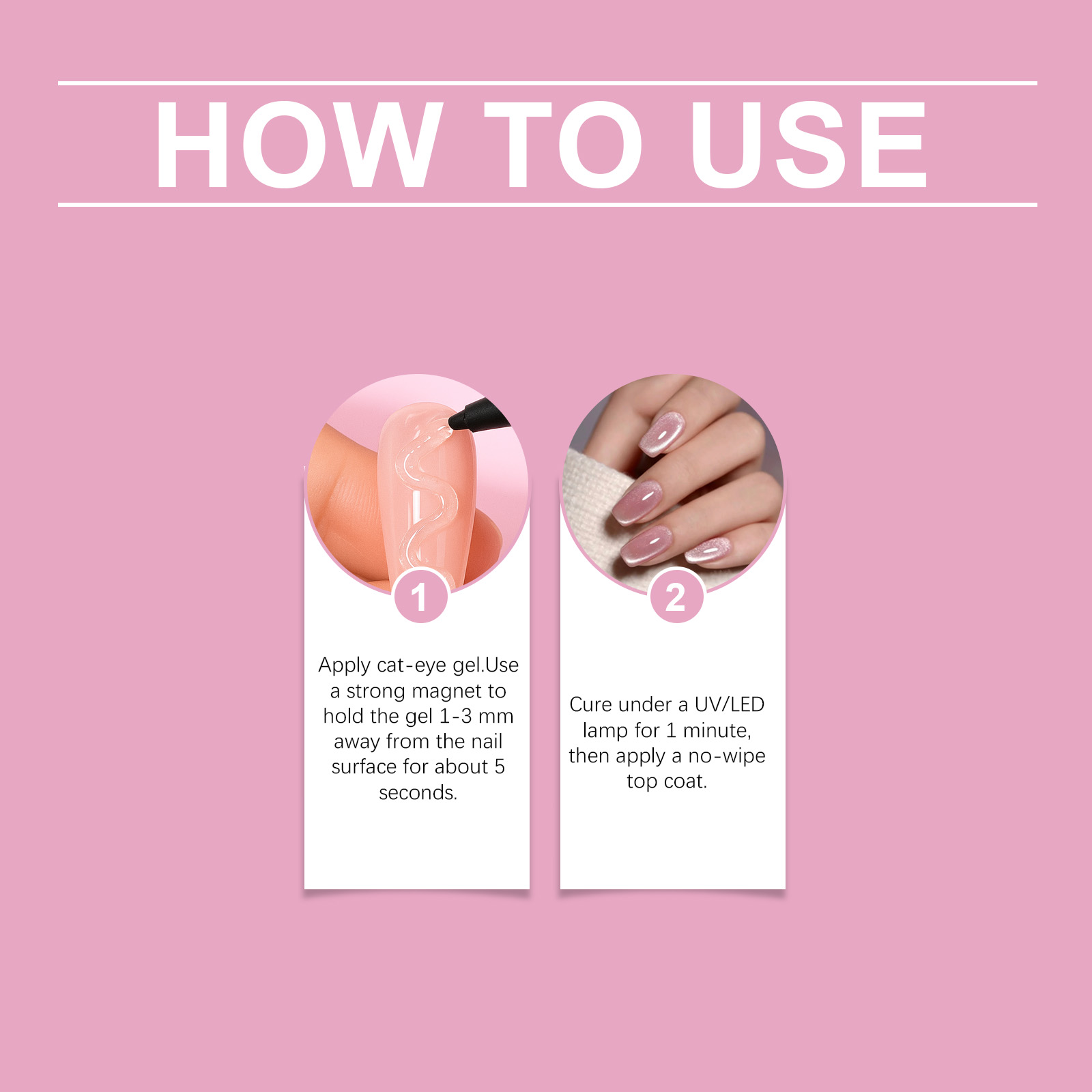 Multi Functional Nail Magnet Dopamine Stylish Multi Purpose For Cat Eye Nail Polish Gel Tool Accessory