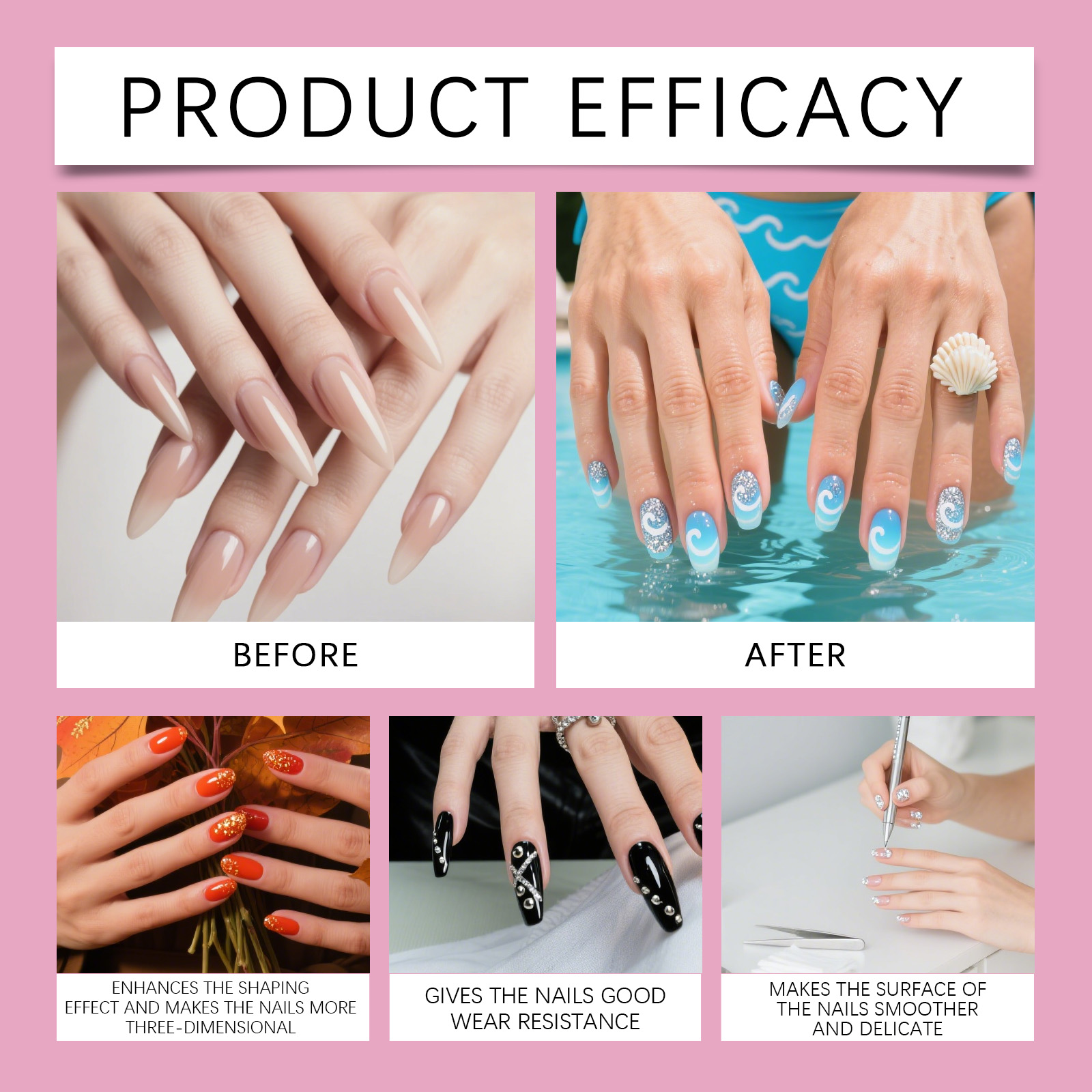 Multi Functional Nail Magnet Dopamine Stylish Multi Purpose For Cat Eye Nail Polish Gel Tool Accessory