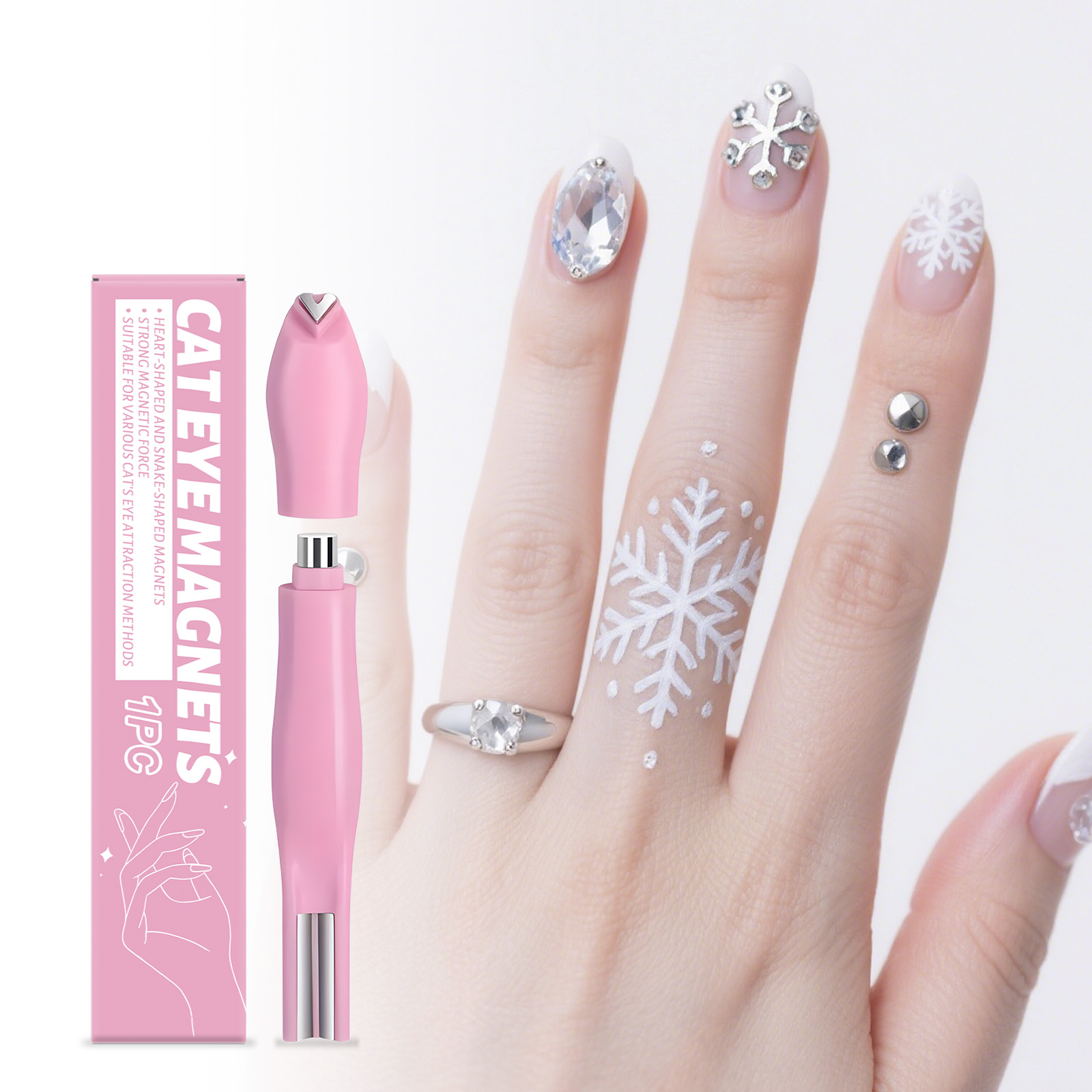 Multi Functional Nail Magnet Dopamine Stylish Multi Purpose For Cat Eye Nail Polish Gel Tool Accessory