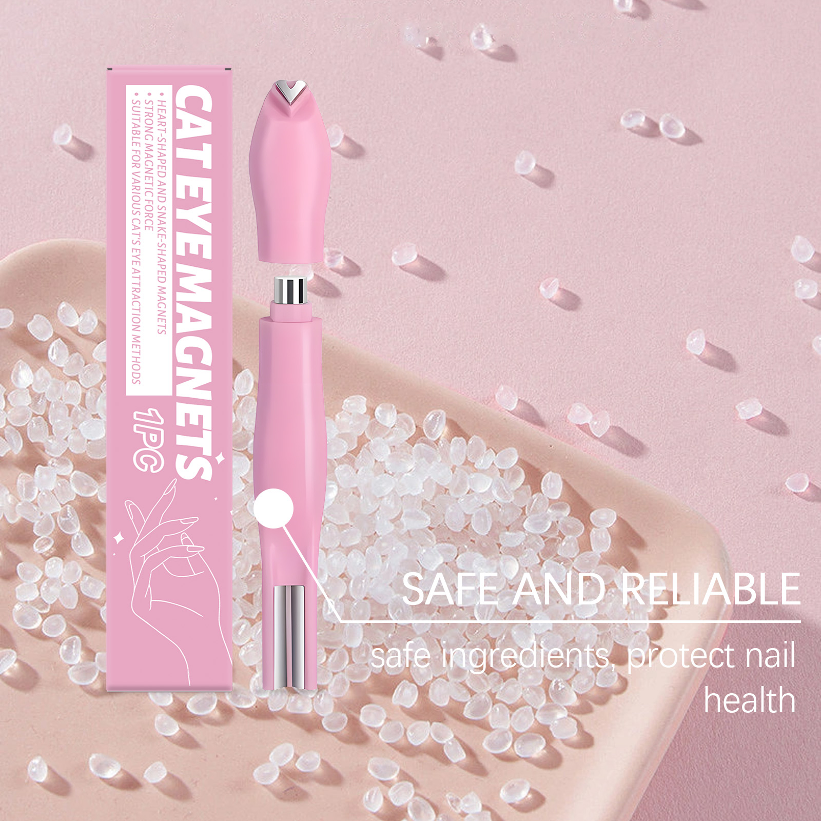 Multi Functional Nail Magnet Dopamine Stylish Multi Purpose For Cat Eye Nail Polish Gel Tool Accessory