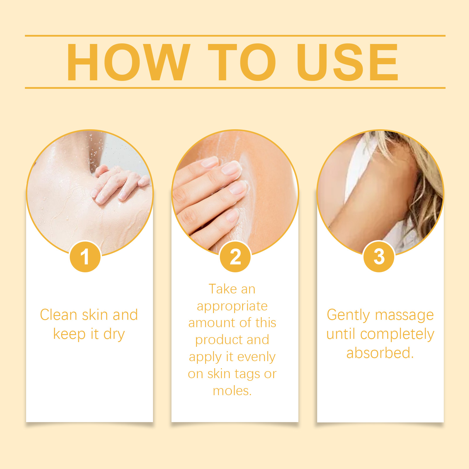 Bee Venom Skin Remove Wart Cream Mild Clean Repair Smooth Nourish Moisturize Skin Tissue