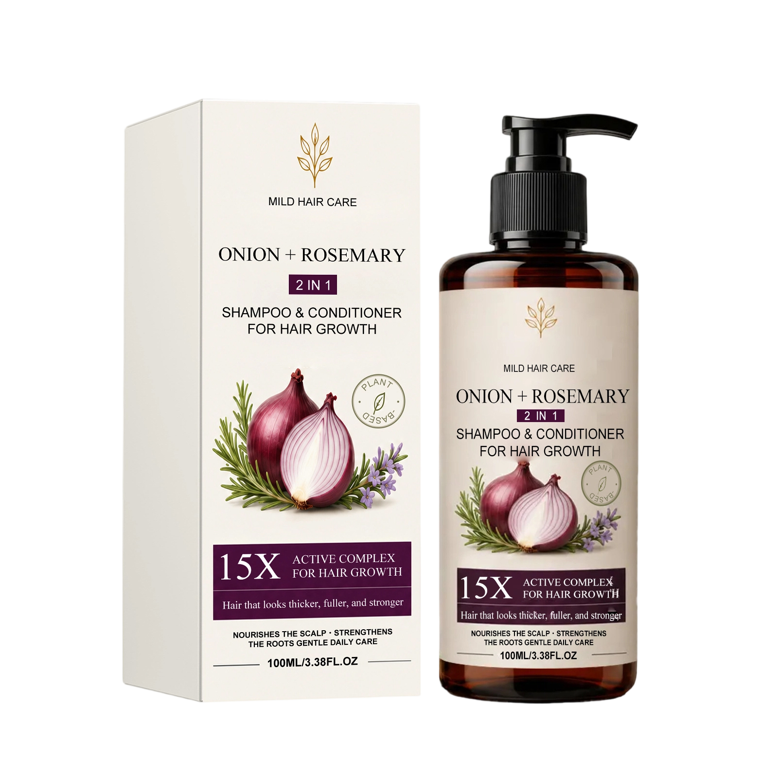 Hair Moisturizing Shampoo Mild Formula Gentle Care Smooth Strands Fluffy Fresh Non Greasy Scalp Hair