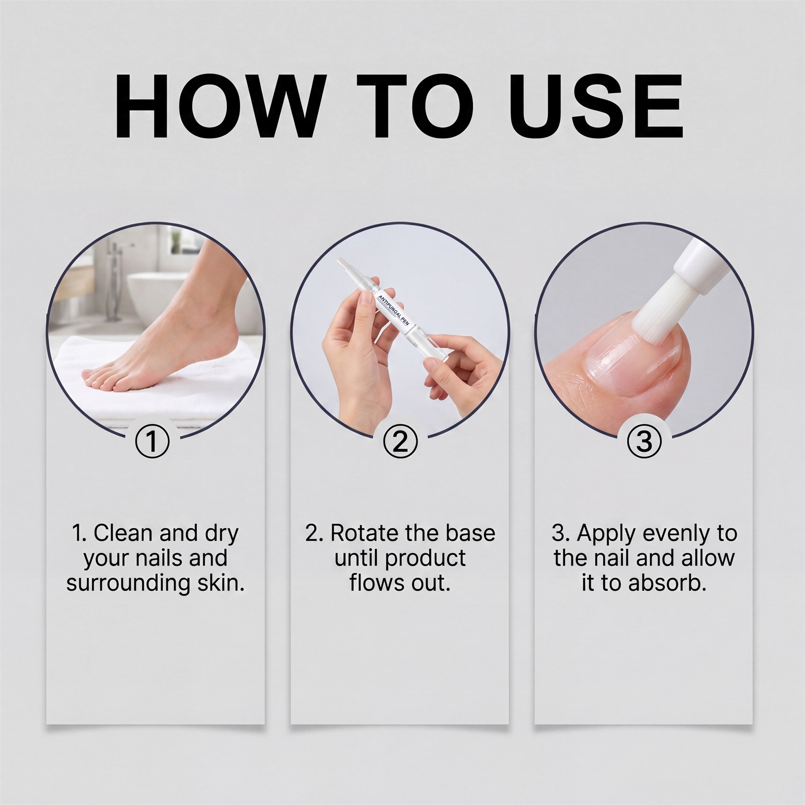 Nail Care Pen Nourishing Moisturizing Portable For Hand Foot Nail Surface Daily Maintenance