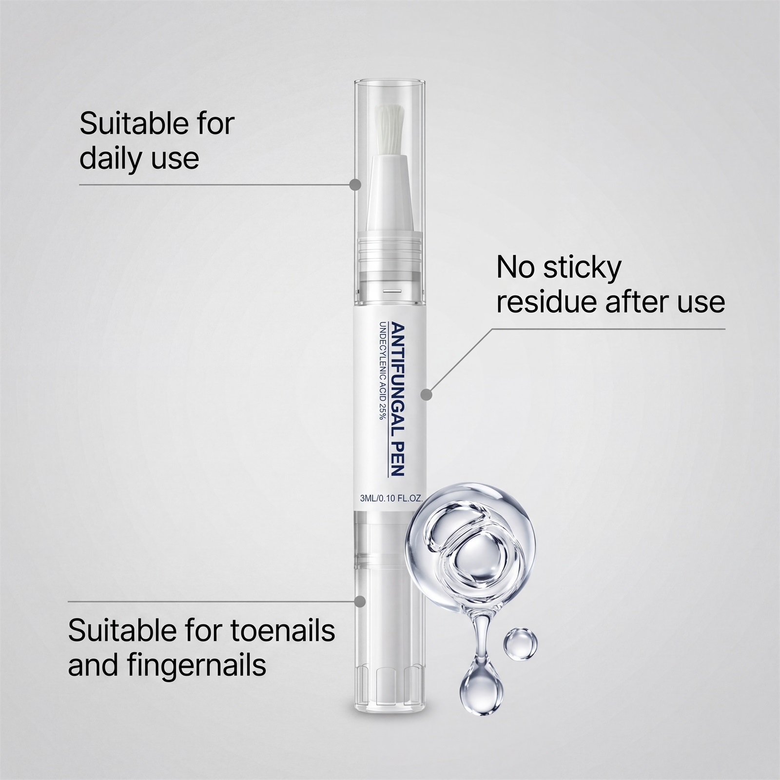 Nail Care Pen Nourishing Moisturizing Portable For Hand Foot Nail Surface Daily Maintenance