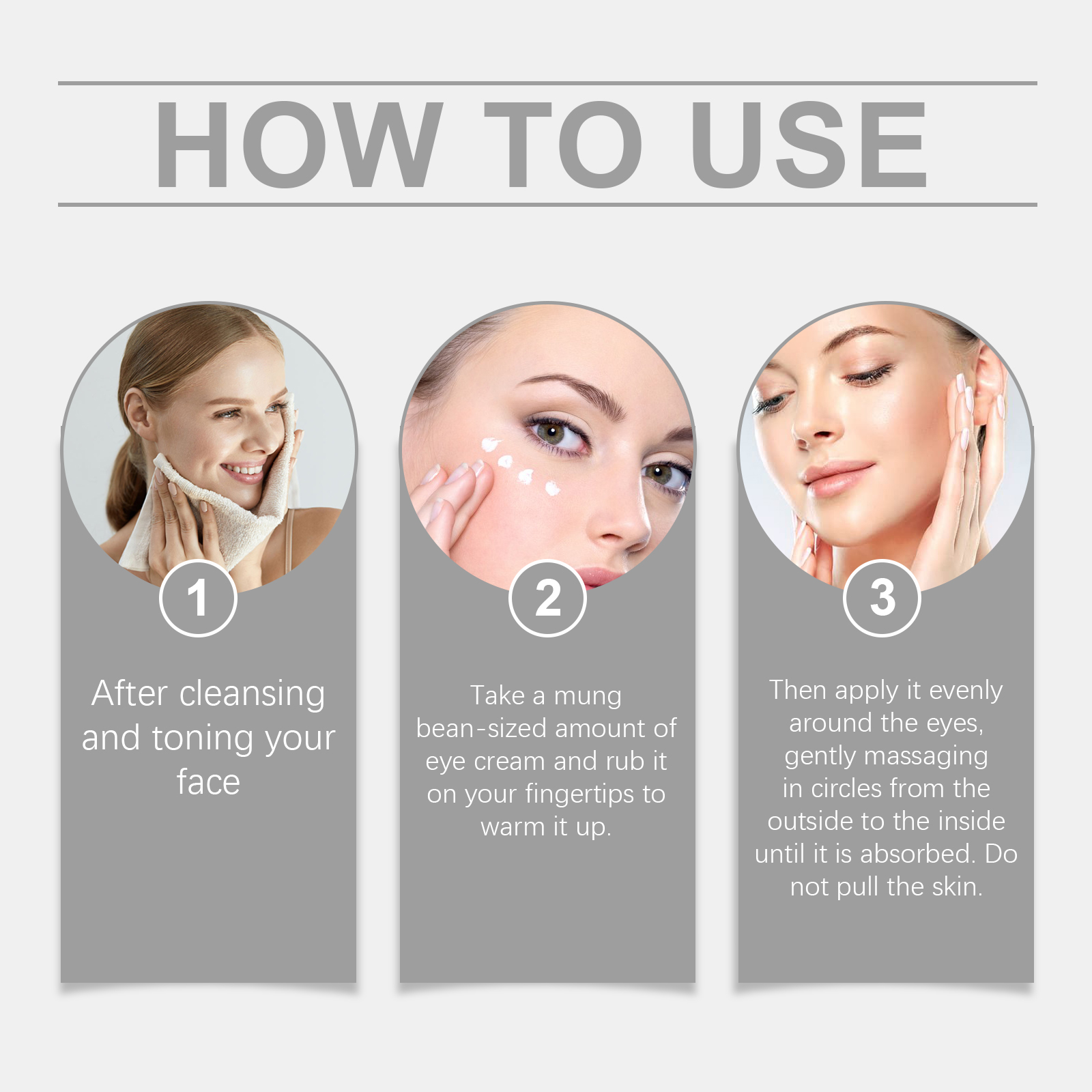 Retinol Eye Cream Fades Fine Lines Tightens Skin Mildly Nourishes Hydrates Softens Daily Eye Care