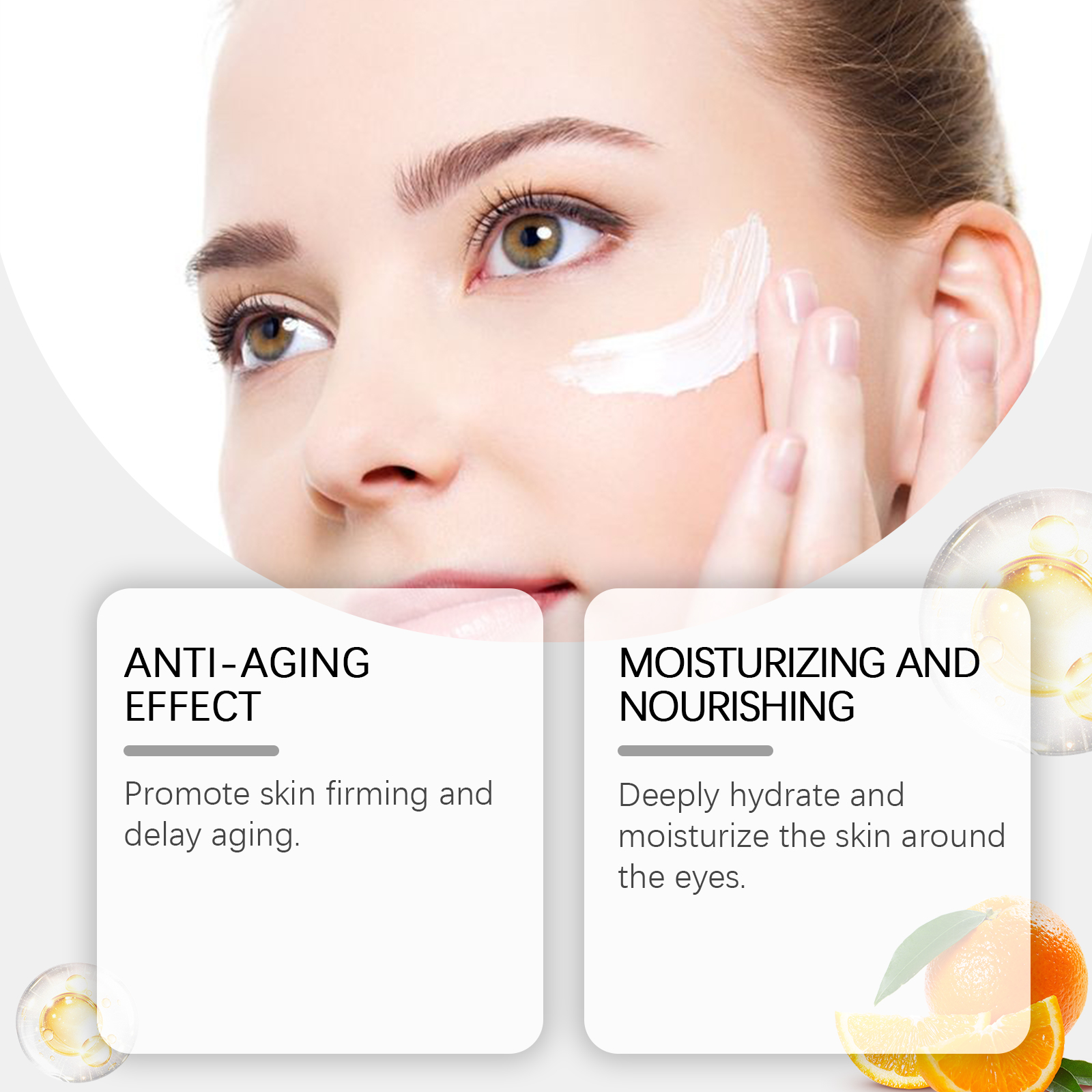 Retinol Eye Cream Fades Fine Lines Tightens Skin Mildly Nourishes Hydrates Softens Daily Eye Care