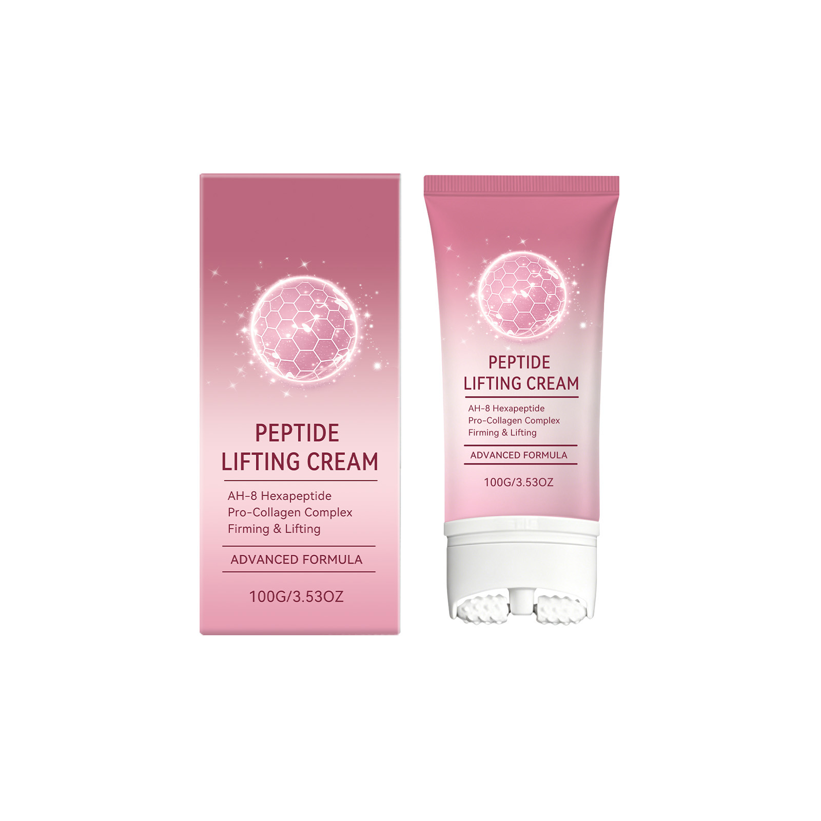 Neck Care Cream Mild Refreshing Smooth Elastic Daily Neck Roller Massage Care Ointment